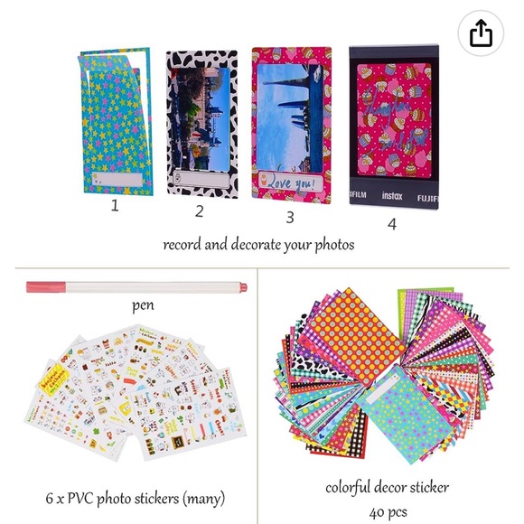 Instax Mini 11 Accessory Set 🌈 💖 ✨ - Picture 5 of 6